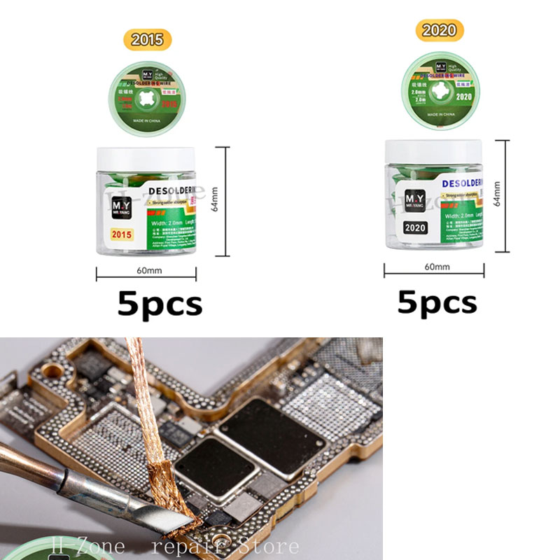 Solder Wick Braid - YCS M.Y 5 Adet Lehim Sökme