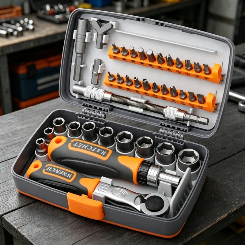 Electronics Repair Kit - İşgücü Tasarrufu Sağlayan Cırcır Tornavida Seti