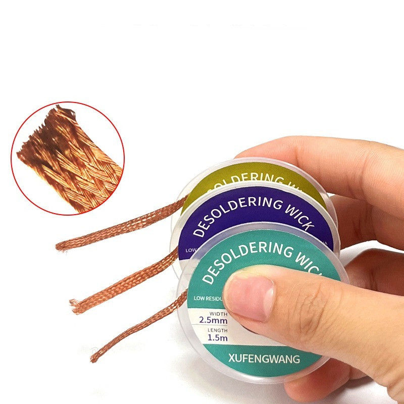 Solder Wick Braid - 0.8-4mm 1.5M Lehim Sökme Örgüsü Lehim