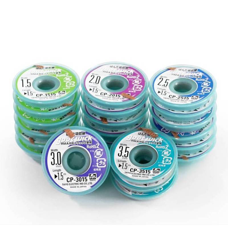 Solder Wick Braid - Orijinal Goot sökme lehim fitil örgülü