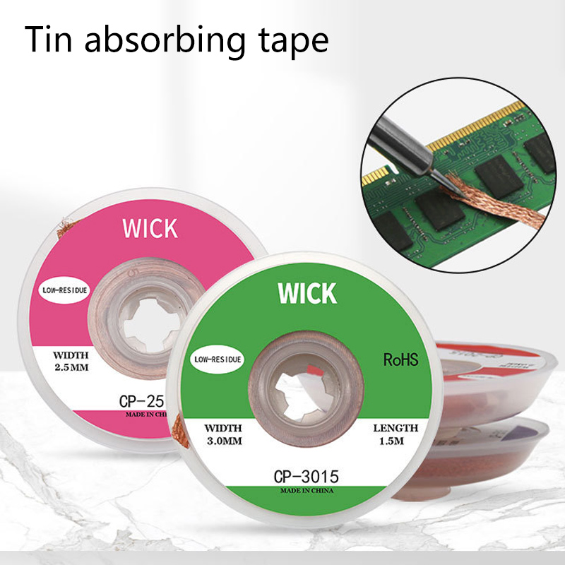 Solder Wick Braid - 1.5M sökme örgü örgü lehim sökücü
