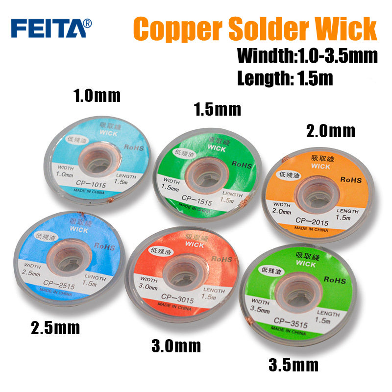 Lehim Sökme Örgü Örgü Kaynak L - Solder Wick Braid incelemesi ve fiyatı