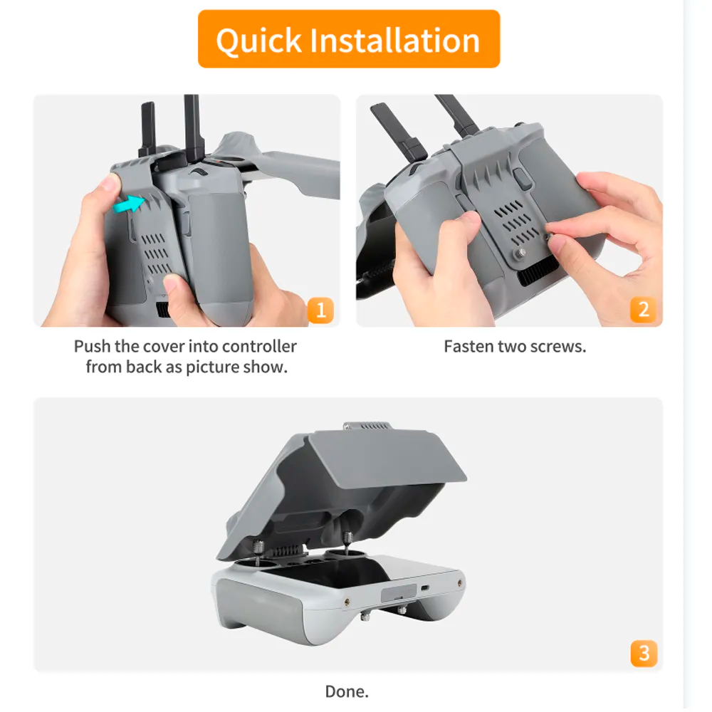 Ekran Koruyucu Kabuk DJI RC/RC - Dji Drone Air 3 incelemesi ve fiyatı