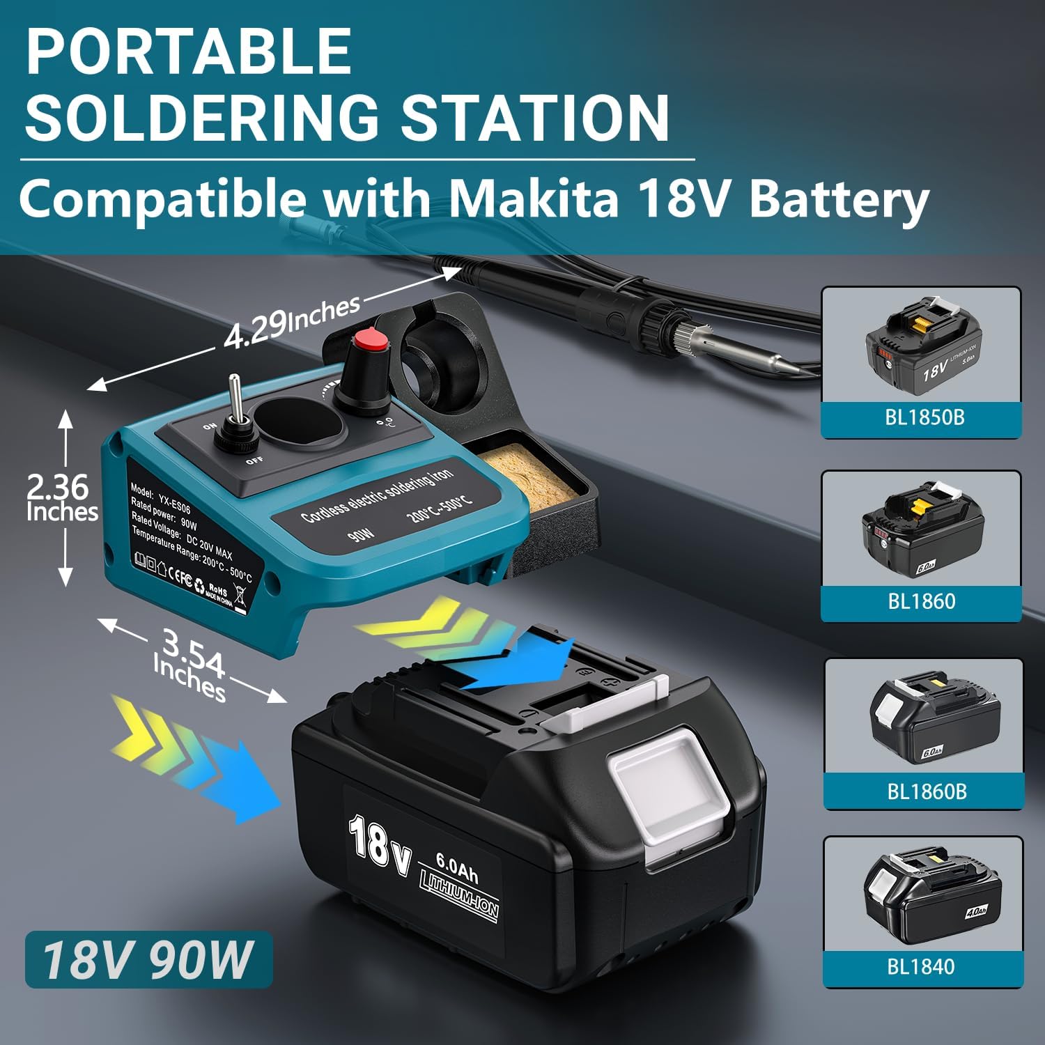 Makita 18V LXT Pil Sıcaklığı 2 - Electronics Repair Kit incelemesi ve fiyatı